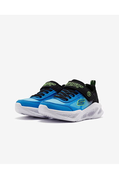 SKECHERS Meteor Lights Krendox 401495L Ortopedik Işıklı Çocuk Spor Ayakkabı MAVİ