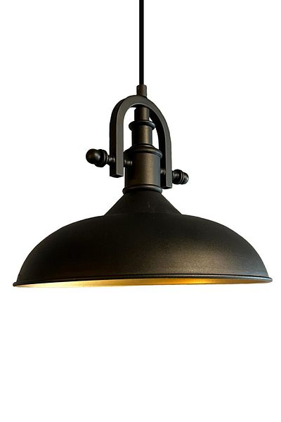 Bamyum Black Lungo Sailor Single Chandelier Pendant Lamp - Restaurant Living Room Lighting