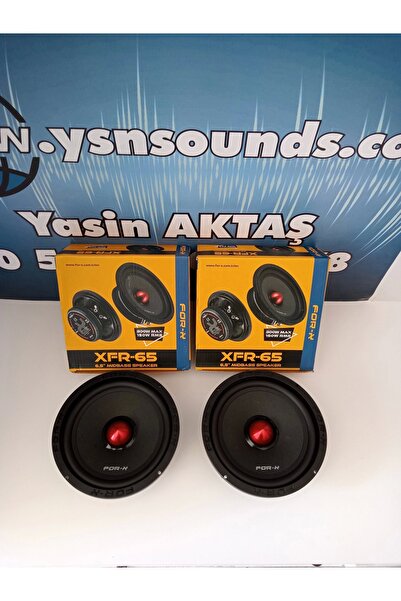 For-X 16cm Midbass - Xfr-65 300w 150rms Mid Bass 16cm