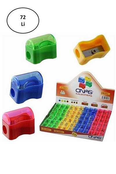 Rasanet Onas Ns-2062 Pencil Sharpener with Lid 72 pcs