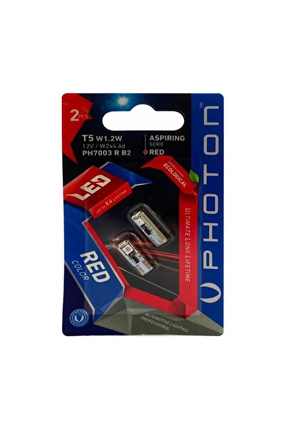 Photon T5 Kırmızı Blister Led