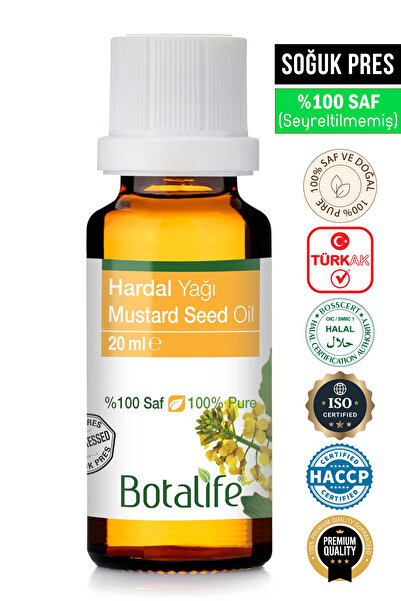 Botalife Hardal Yağı 20ml %100 Saf ve Doğal