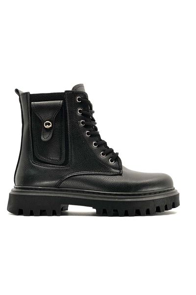 KCMN Feles Side Elastic Boots Γυναικείες Μπότες Μαύρες
