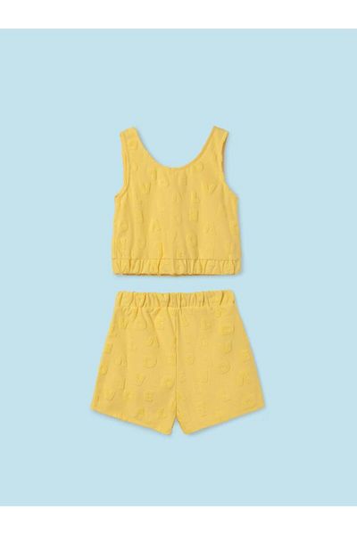 MAYORAL Girl's Shorts and Tank Top Set - Curl Set of 2 6278