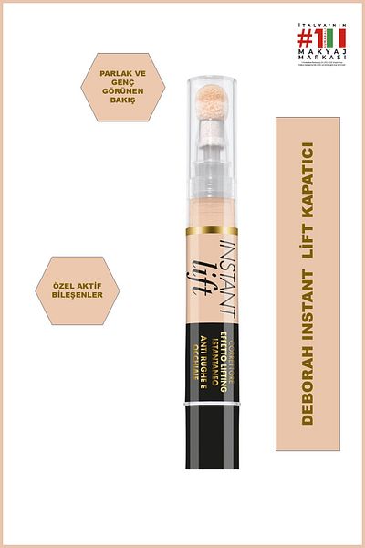 Deborah Instant Lift Concealer 00 Ivory Concealer