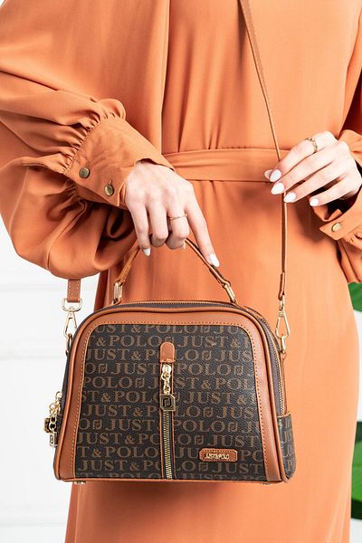 barberri 2 Compartment Women's Bag with Hand Shoulder Strap
