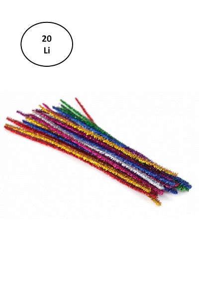 Angoravi Viva Puti Chenille 30 Cm Metallic 20 Pieces
