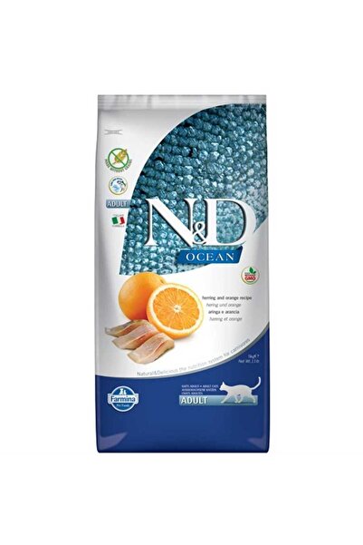 N&D Ocean Balık Ve Portakallı Tahılsız Kedi Maması 5 Kg