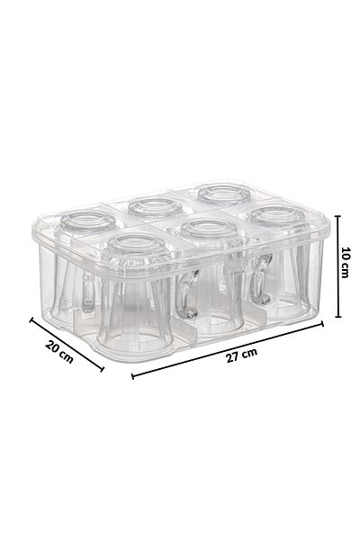 Piev Urve Water Cup Mug Carrying Apparatus Protective Storage Container 2 Pieces