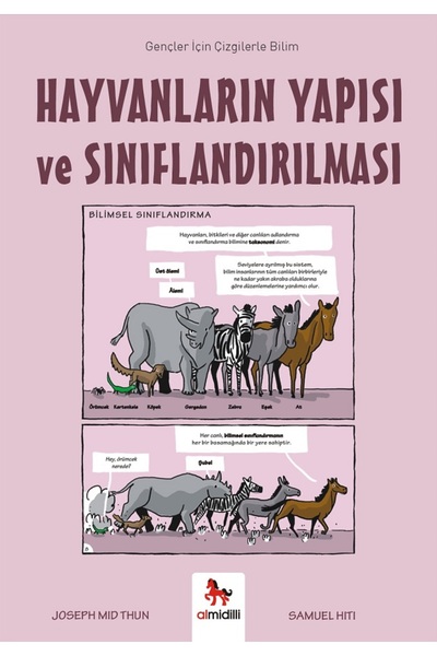 Almidilli Yayınları Structure and Classification of Animals-Science with Line...