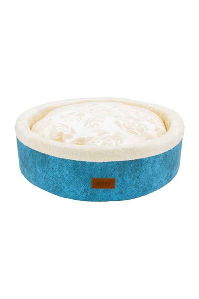 Lepus Mia Donut Blue Dog and Cat Bed