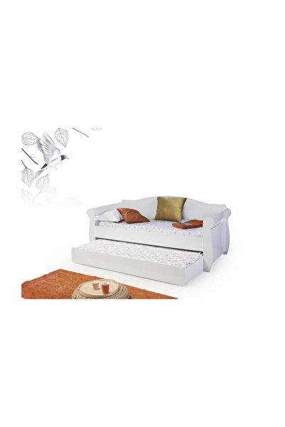 Setay Taht Yavrulu Yatak Beyaz - 90x200