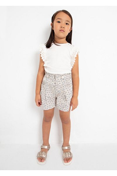 MAYORAL pantaloni scurți margarete pentru fete 3206