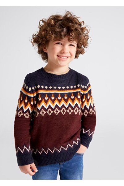 MAYORAL Pulover tricotat Jacquard pentru baieti - 4383