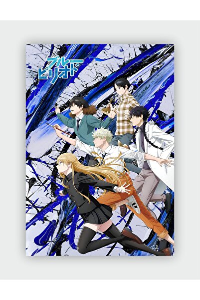 Blue Period Anime Hd Manga Wall Poster - Thick Paper - Frameless