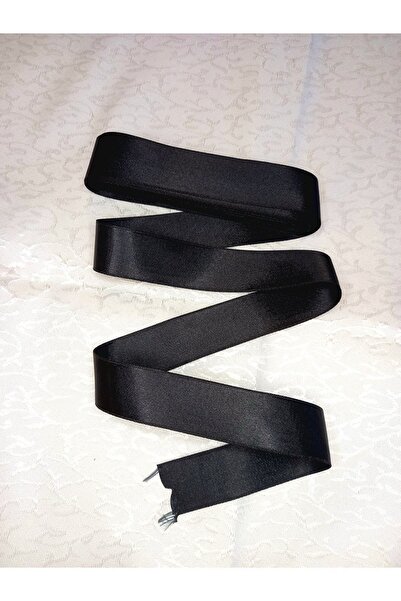 Hobigram Μαύρη Σατέν Κορδέλα - 3 εκ. 10 μέτρα μία μπάλα, Σετ Κορδέλας