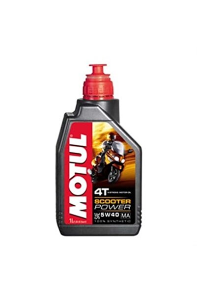 Motul Scooter Power 5W40 4 Zamanlı Motosiklet Yağı 1lt France