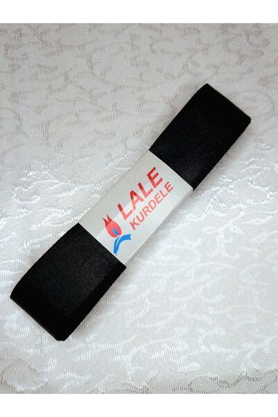 Hobigram Μαύρη Σατέν Κορδέλα - 3 εκ. 10 μέτρα μία μπάλα, Σετ Κορδέλας