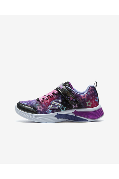 SKECHERS STAR SPARKS Büyük Kız Çocuk Siyah 302324L BKMT