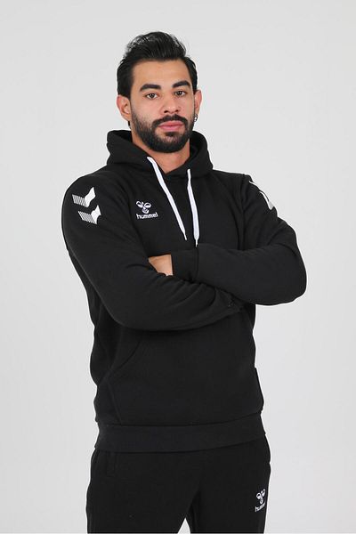 hummel Μαύρο βαμβακερό κουκούλα Armin