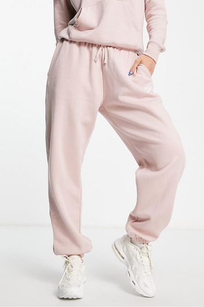 Nike Αθλητικά ρούχα Phoenix Fleece Oversized Γυναικεία Oversize Φούτερ με ροζ ροζ