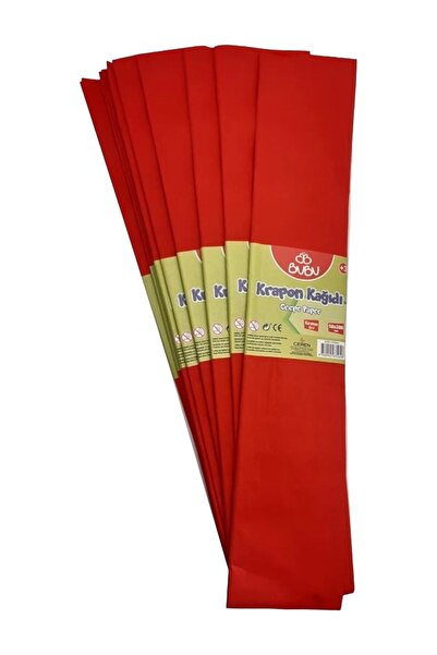 Bubu Krepon Kağıdı Kırmızı ( 10 Adet )