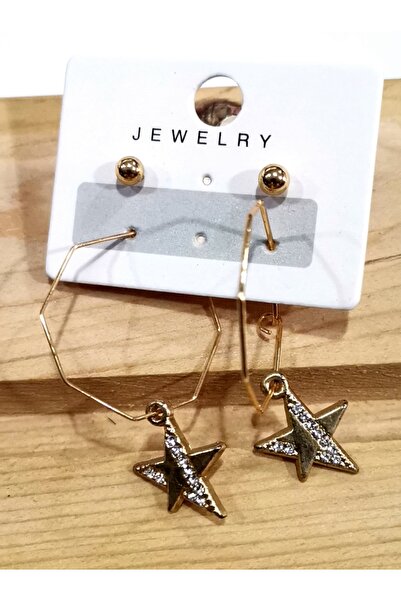 Monalisa Home أقراط فاخرة غير مشوهة