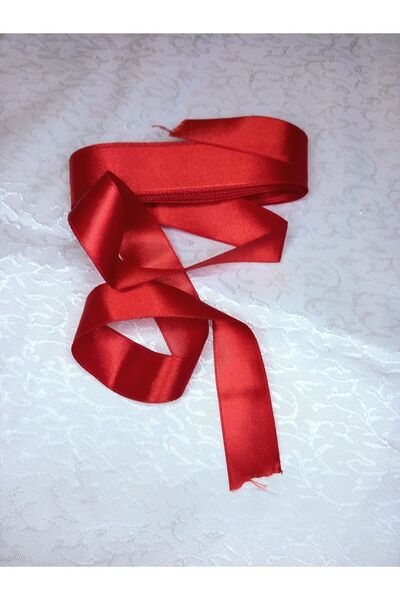 Hobigram Satin Ribbon Red Satin Ribbon 3 cm 10 Meters One Ball,Seten,Width Ribbon,Kurdale 3 cm – Kurdel