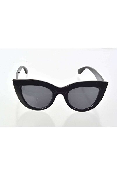 CT STONES Black Frame Cat Eye Women's Sunglasses - Fashion Eyewear