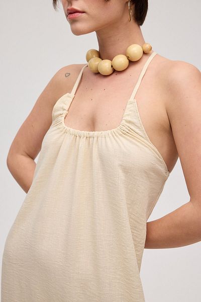 VATKALI Strappy Maxi Φόρεμα - Εξώπλατο