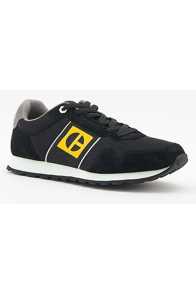Kids Club Shoes Caterpillar 011M101118 Shelby Leather Men's Sneakers BLACK-WHITE