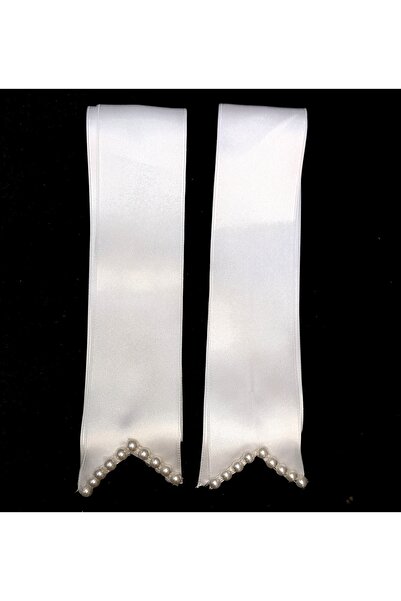 Hobigram White Plain Pearl Jewelry Ribbon Pearl Jewelry Ribbon Width 6 cm Length 2 m – Ribbon, Stylish Design