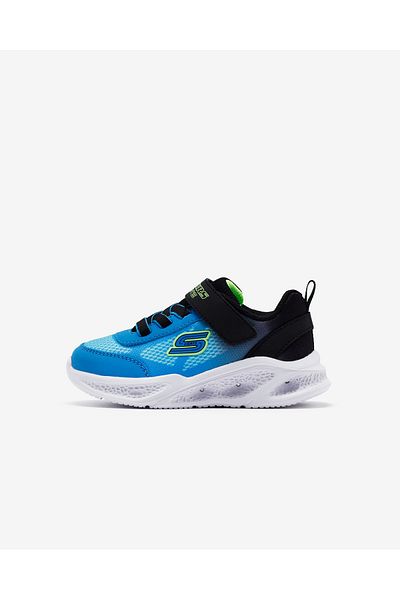 SKECHERS Meteor-lights - Krendox Small Boy's Black Lighted Sports Shoes401495n Bkbl