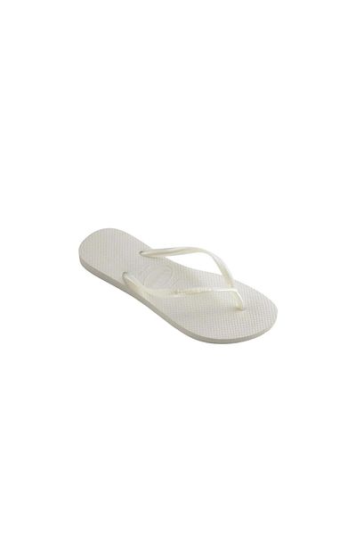 Havaianas Papuci de damă subțiri, alb, alb