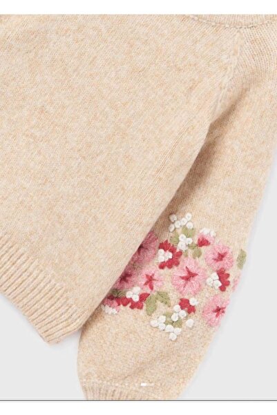 Abel & Lula Set bandana pulover broderie fetita Ael&lula 5860