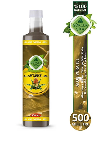 Gökçek Şifa Aloe Vera Jel (ALOE VERA GEL) 500 Ml.