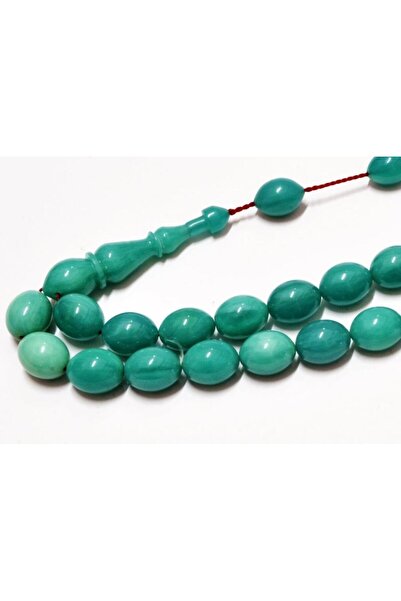 Tespihci Dayı Squeeze Prayer Beads Turquoise Color (Khr -10806)