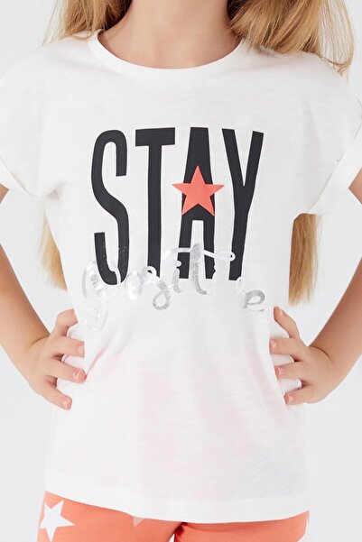 ROLY POLY White Bermuda Tights Set - Girl