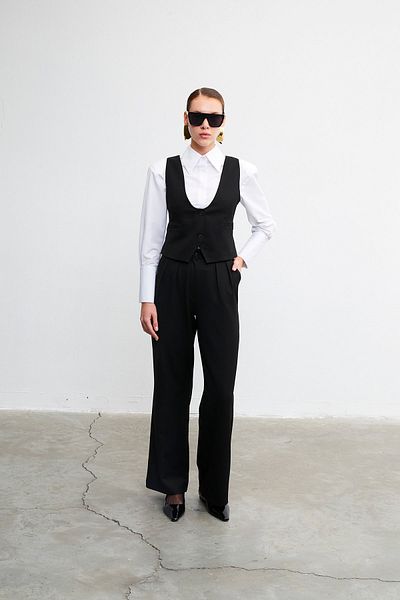 VATKALI Full-Length pleated trousers