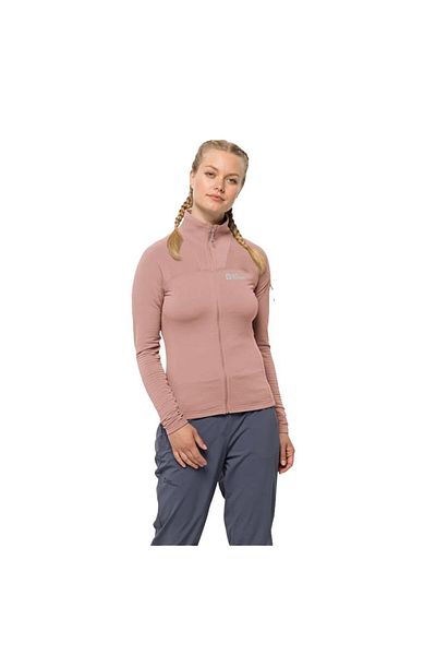 Jack Wolfskin Prelight Fz W Pink Women's Fleece Jacket