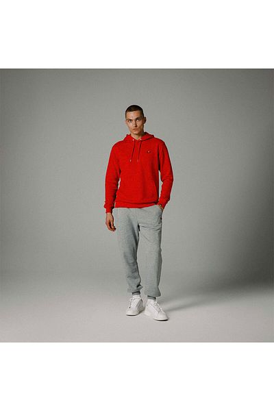 Ellesse Κόκκινο ανδρικό φούτερ με κουκούλα Em279