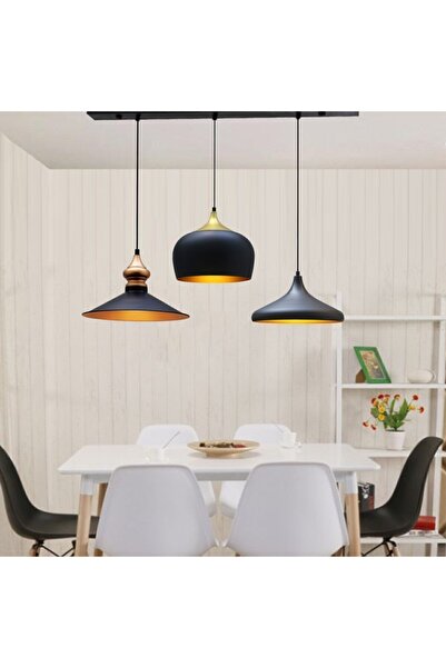 Bamyum Solito Üçlü Sarkıt Lamba Yemek Masası Oturma Odası Mutfak Salon Otel Showroom Ev Hediyesi