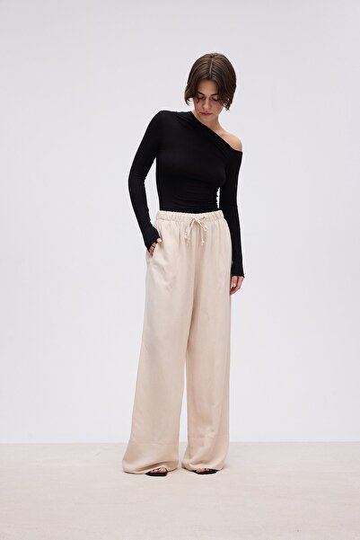 VATKALI Feather Palazzo pants