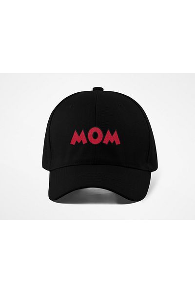 QUATEX Mom Embroidered Sports Black Unisex Hat a Quality Product