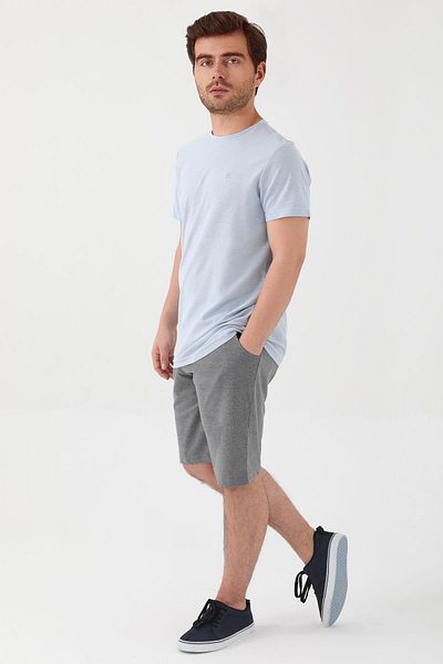 Arnetta Men's Blue Bermuda Shorts Set