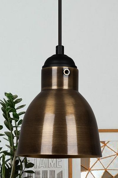 Bamyum Brock Antique Color Metal Pendant Lamp Chandelier Modern Hall Restaurant Living Room Bedroom Lighting Model