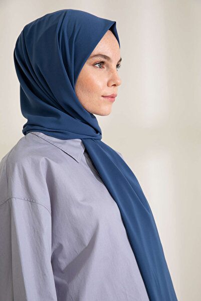 PURESCARFS Μεταξωτό σάλι Indigo Medina