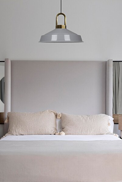 Bamyum Asaletli Eskitme Kilit Kafa Tekli Avize Retro Sarkıt Ofis Showroom Salon Mutfak Avizeleri