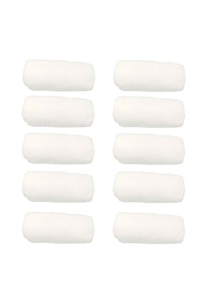 Choice 10pc White Soft Microfiber Fabric Face Towel Hotel Bath Towel Wash Cloths Hand Towels Portable Mu...