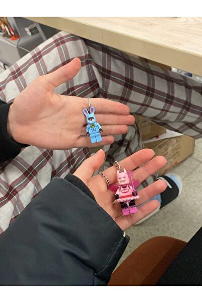 womistore Fairy Ve Bunny Batman Çift Anahtarlık